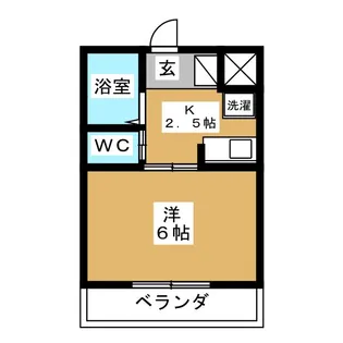 東京都品川区西五反田6【マンション】の間取り