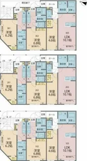 カインドネス西八王子台町【2階】の間取り