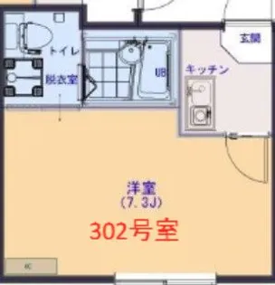 SパレスIII【3階】の間取り