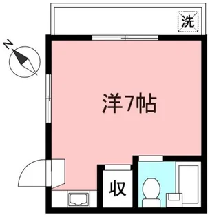 メゾン中原【2階】の間取り