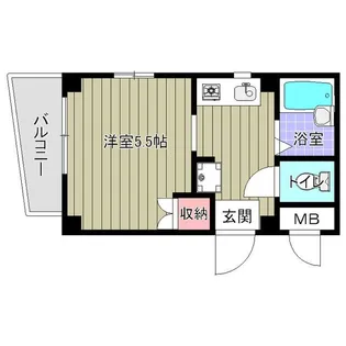 エムハイツ【5階】の間取り