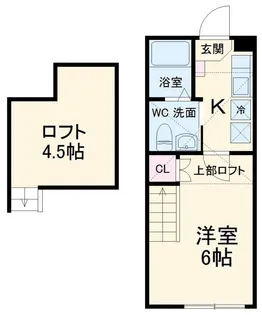 シティハイツ鹿沼台【2階】の間取り