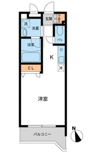 神奈川県川崎市川崎区境町【マンション】の間取り