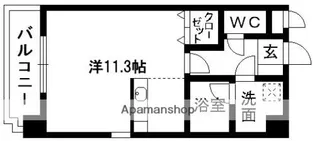 サザンウイング【2階】の間取り
