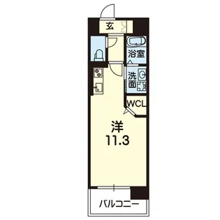 リファ熊本駅前【2階】の間取り
