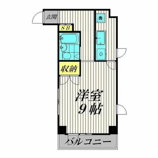 東京都大田区大森東1【マンション】の間取り