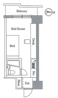 アレックス日乃本【6階】の間取り