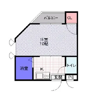 クワイエット四條畷【3階】の間取り