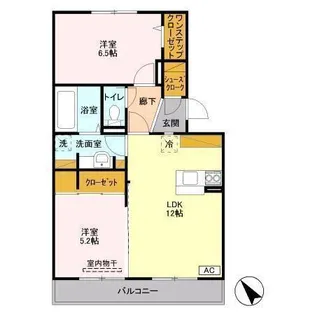 八千代の杜 イーストパークB【2階】の間取り