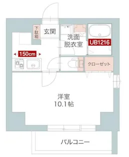 遊楽の杜【4階】の間取り