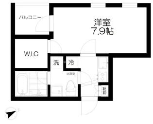 吉祥寺・オリーブの庭 東棟【4階】の間取り
