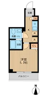 ドゥーエ東陽町【6階】の間取り