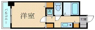 スカイコート日本橋浜町第3【5階】の間取り