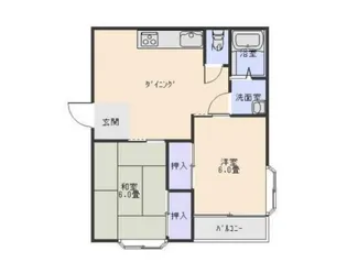 キャッスルIII【1階】の間取り