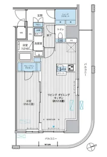 栖 すみか 浅草蔵前【7階】の間取り