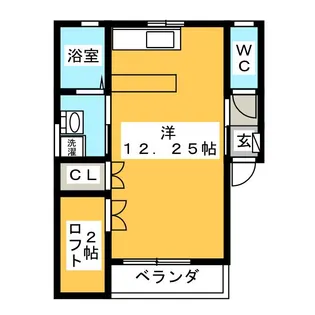 アプリコットハウスIII【1階】の間取り