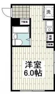 コパーズアプト港南III【2階】の間取り