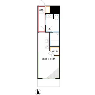 HUGO HOUSE【2階】の間取り