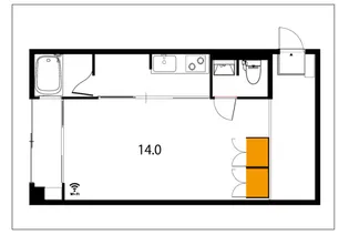 プラティーノ【1階】の間取り