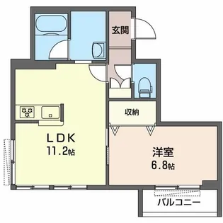 シンフォニア【3階】の間取り