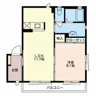 エタニティ【1階】の間取り