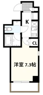 GOTHAM R【2階】の間取り