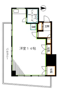 第5野村ビル【4階】の間取り