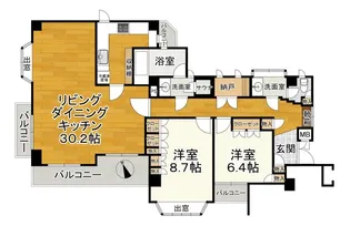 スカーラヒルズ鎌倉【2階】の間取り