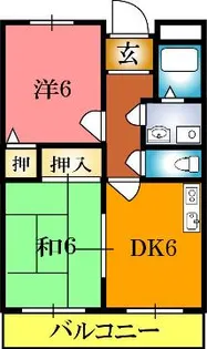 ルヴェール太田【2階】の間取り