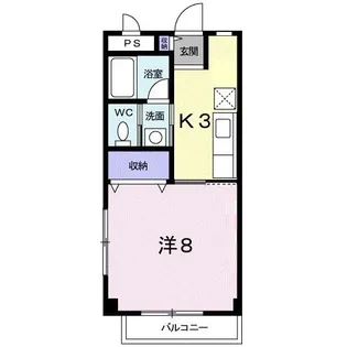 ソレイユ・S【1階】の間取り