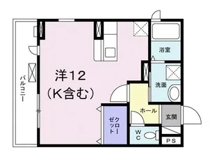 ダイナ モア【2階】の間取り