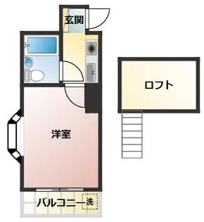 ロイヤル北小金【2階】の間取り