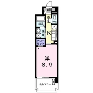 グリシーナ・ステラ【2階】の間取り