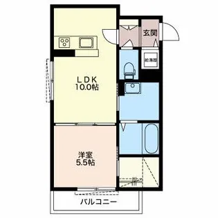 トゥールモンド リベール【2階】の間取り