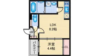 Smart Life 六番町【3階】の間取り