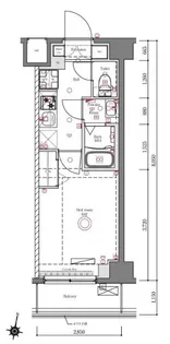 AZEST立石I【5階】の間取り