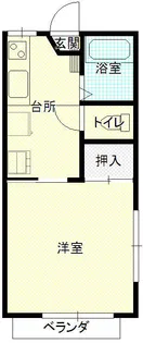 貴ハイツ【1階】の間取り