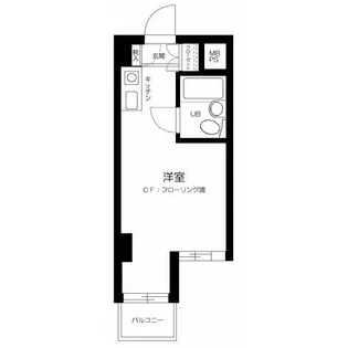 トップ不動前【2階】の間取り