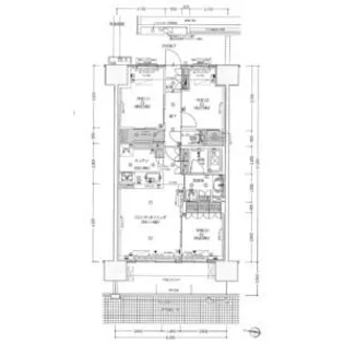 レーベン名古屋松重町GRAND AUBE【4階】の間取り