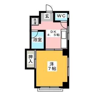 第2佐野ビル【4階】の間取り