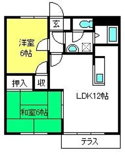 プレンティ白岡【1階】の間取り