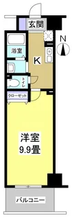 セントラルコート21【7階】の間取り