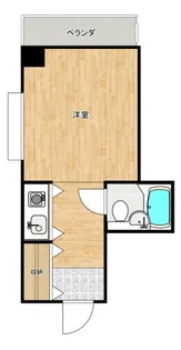 ベルハウス【4階】の間取り