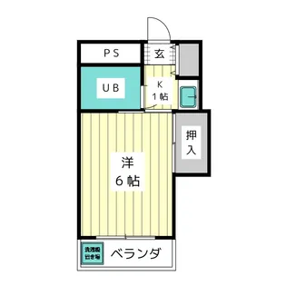 コーポアスカ【2階】の間取り
