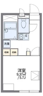 レオパレスLUMIERE【1階】の間取り