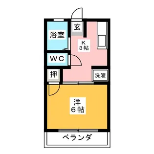 アンダルシア【2階】の間取り