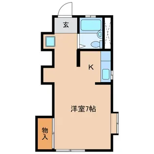 メゾンドルイス【2階】の間取り