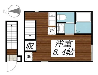 ベレガンス流山松ヶ丘II【1階】の間取り