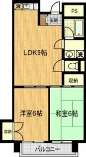 麻布ハイツ【2階】の間取り