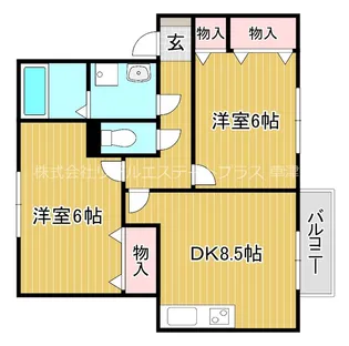 レークタウン【1階】の間取り